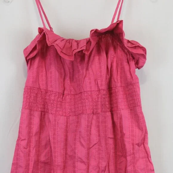 OP Pink Riot Ruffle Short Dress - Picture 3 of 8